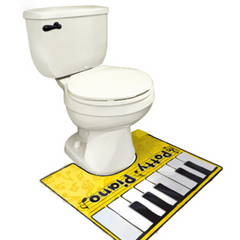 Potty Piano Toilet Floor Mat w/ Sounds