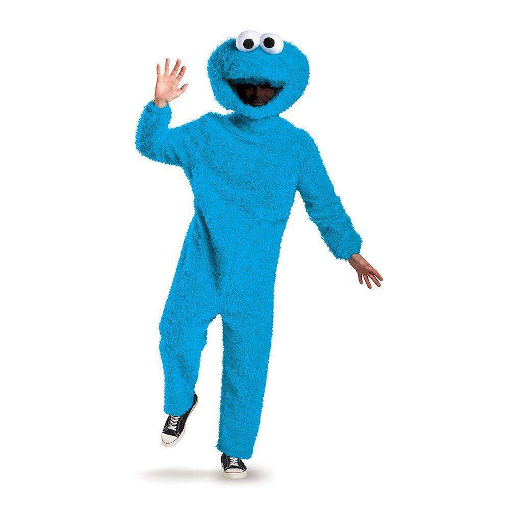Cookie Monster Full Plush Adult Costume