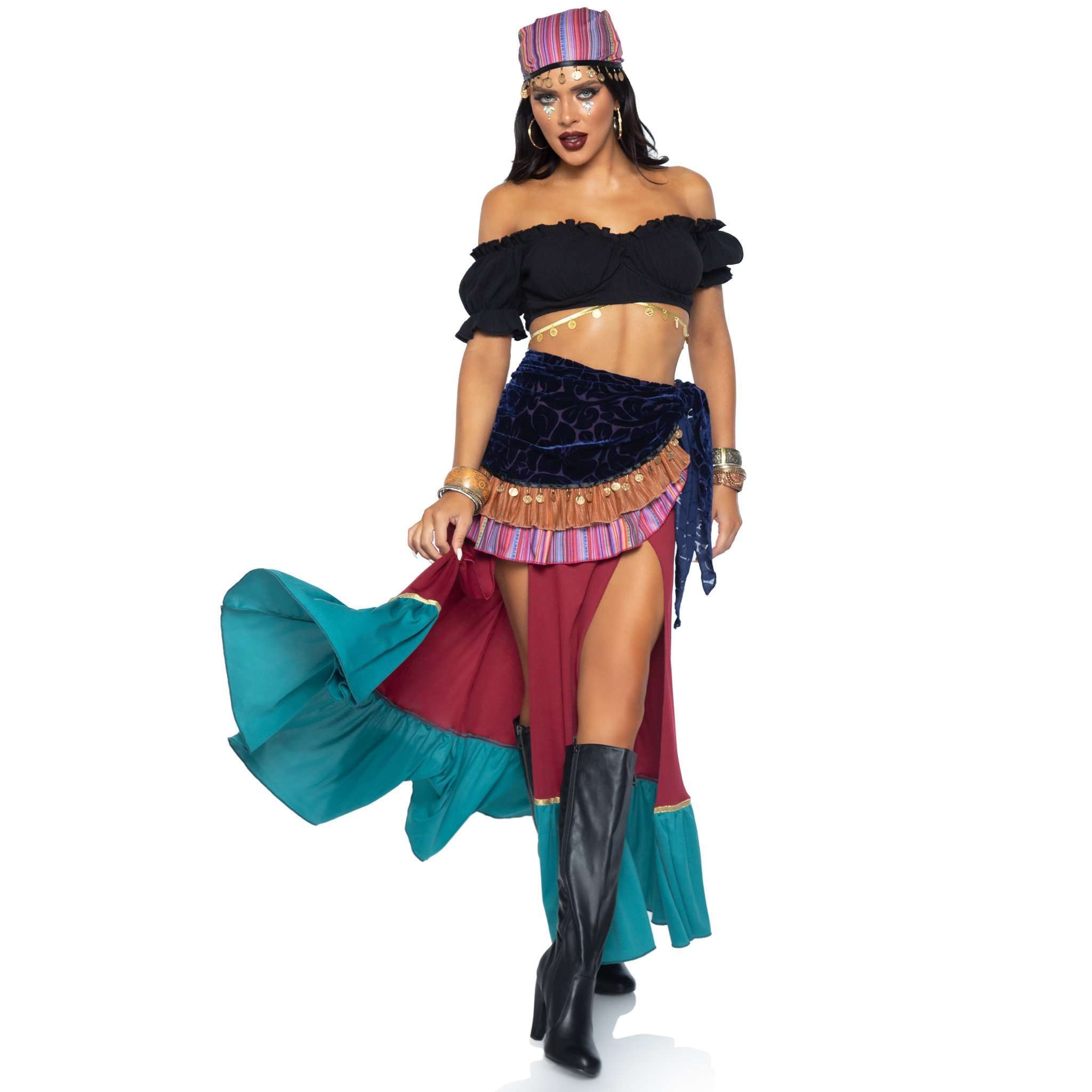 Crystal Ball Beauty Gypsy Queen Adult Costume