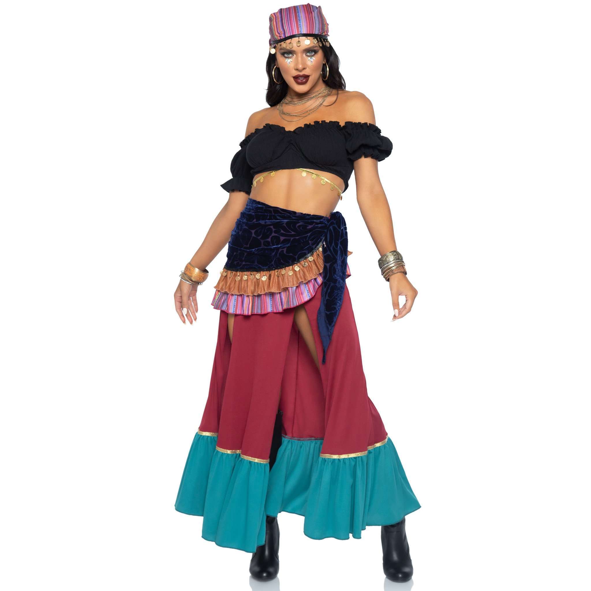 Crystal Ball Beauty Gypsy Queen Adult Costume