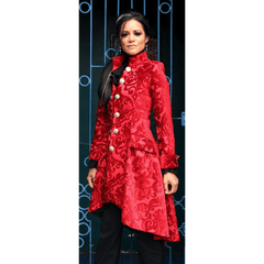 Red Velvet Lionheart Coat