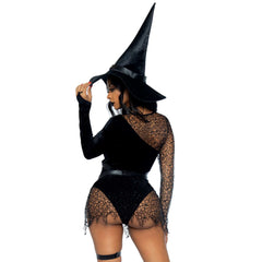 Sexy Crafty Witch Woman's Adult Costume w/ Hat