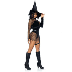 Crafty Witch Women's Sexy Costume & Hat