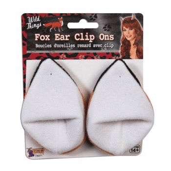 Fox Clip In Animal Ears