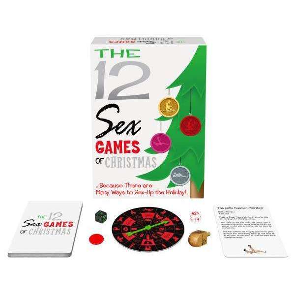 12 Sex Games of Christmas Dice & Board Game