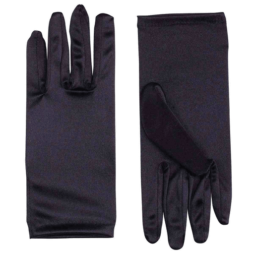 9" Wrist Length Adult Satin Gloves