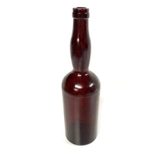 SMASHProps Breakaway Large Antique Whiskey Bottle Prop - AMBER BROWN translucent - Amber Brown Translucent