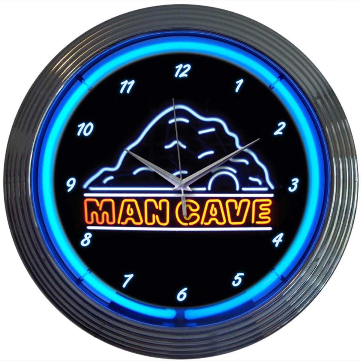 Mancave Neon Clock