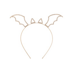 Gold Bat Ear Wing Headband