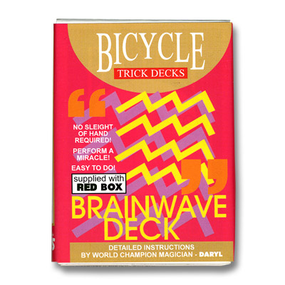 Brainwave Deck Bicycle (Red Case)