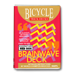 Brainwave Deck Bicycle (Red Case)