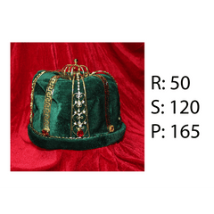 Rental - Crown with Dark Green Lining