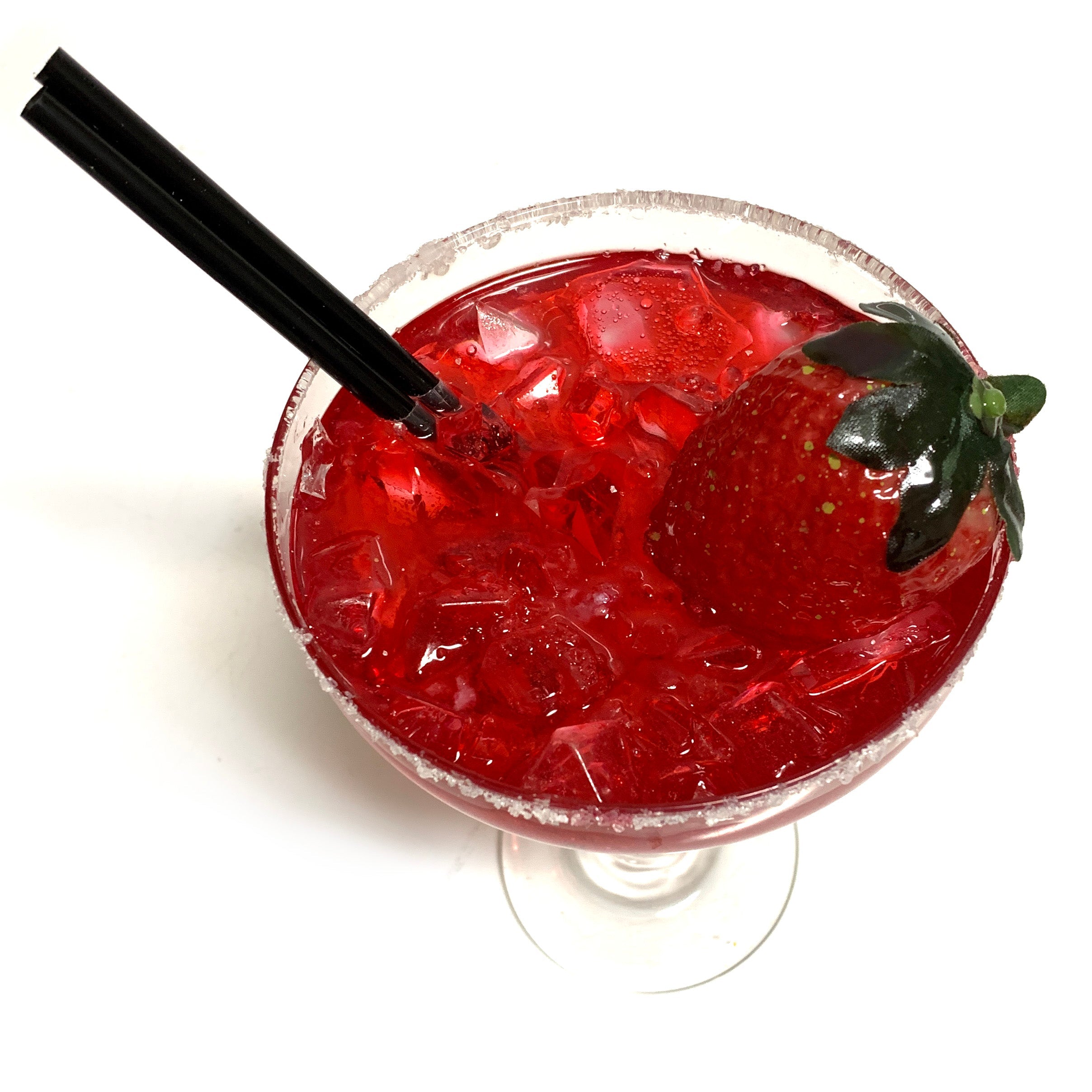 FX Display Replica Strawberry Daiquiri Drink in Glass Prop