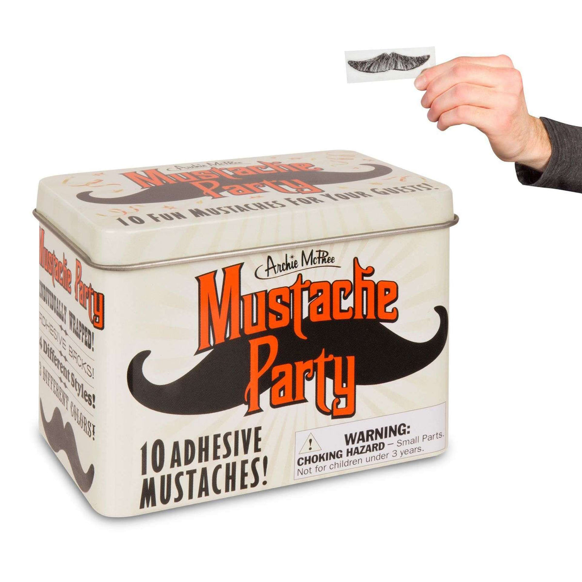 Mustache Party Stickers