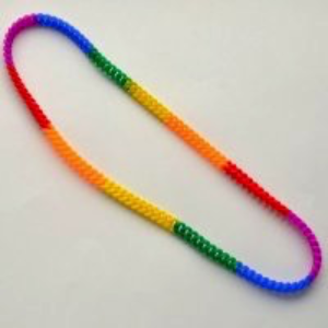 Rainbow Silicone Necklace