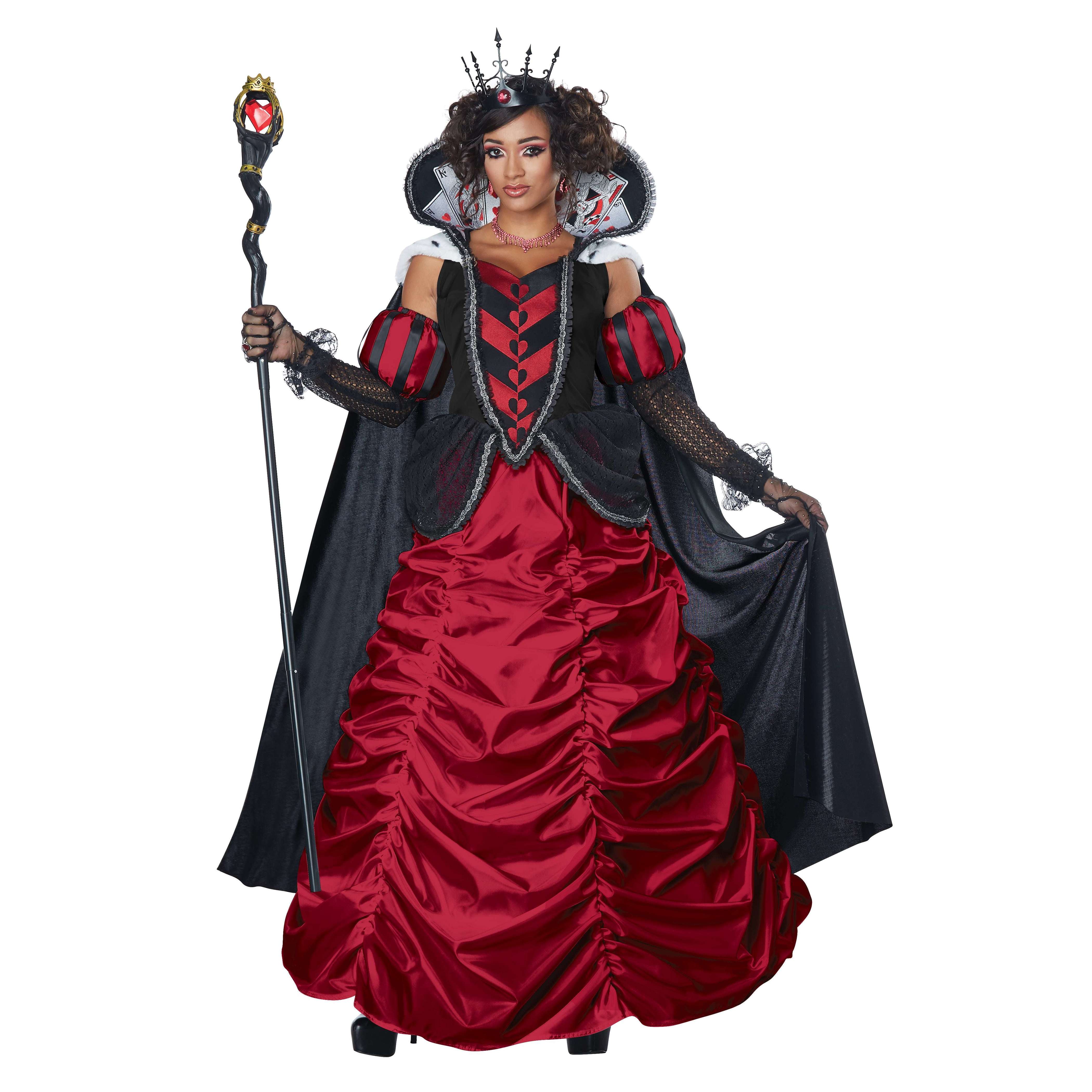 Dark Queen of Hearts Deluxe Adult Costume