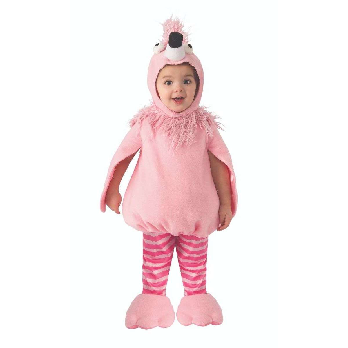 Cuddly Pink Flamingo 1pc Infant Costume