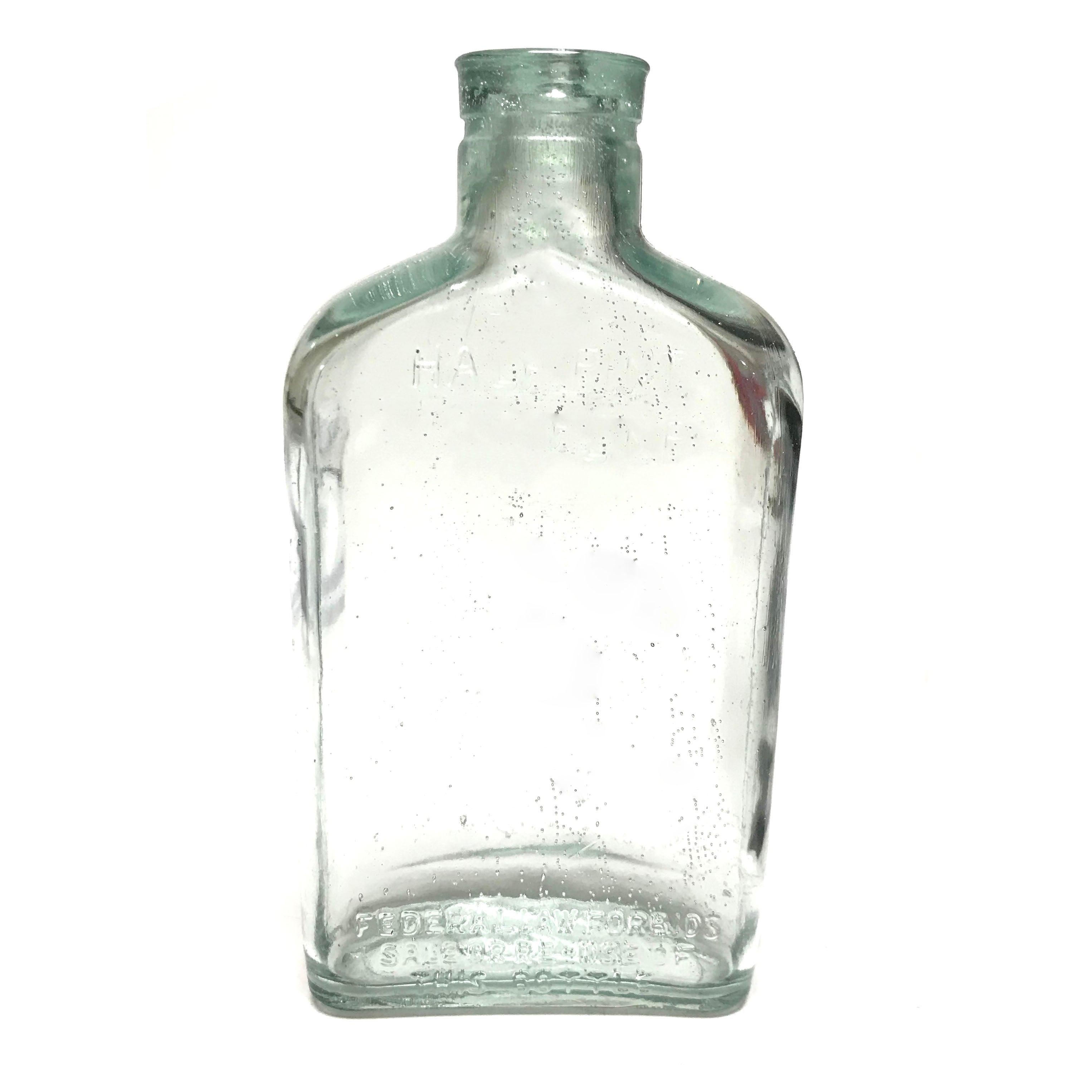 SMASHProps Breakaway Half Pint Flask Bottle Prop - CLEAR - Clear