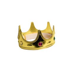 Regal Queen Gold Adult Costume Crown