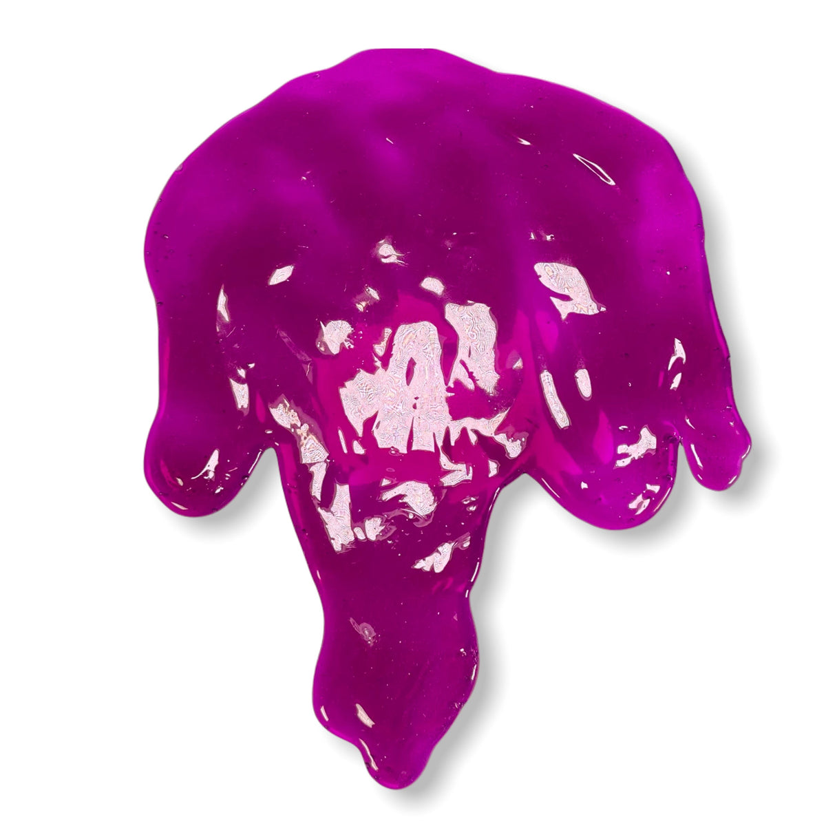 Silicone Grape Slime Puddle Mat Prop - 12 inch x 12 inch