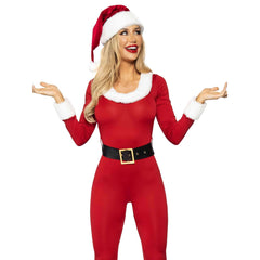 Santa Baby Jumpsuit Sexy Adult Christmas Costume