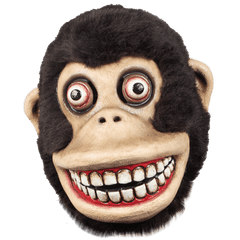 J. Chimp Creepy Monkey Latex Mask – AbracadabraNYC J. Chimp Creepy Monkey Latex Mask – AbracadabraNYC
