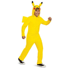 Pokémon Pikachu Hooded Jumpsuit Kids Costume