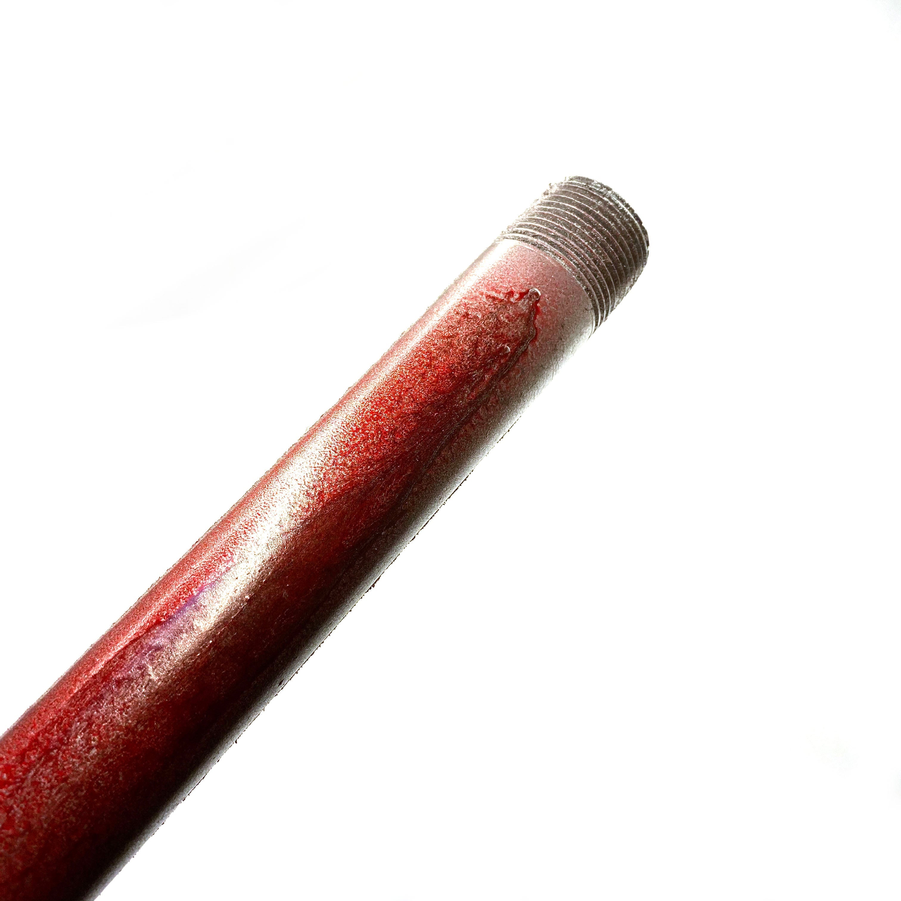 Foam Rubber Metal or Lead Pipe Replica Prop - BLOODY - Bloody