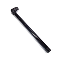 28 Inch Length Foam Rubber Lead Pipe with 90 degree Elbow - Black