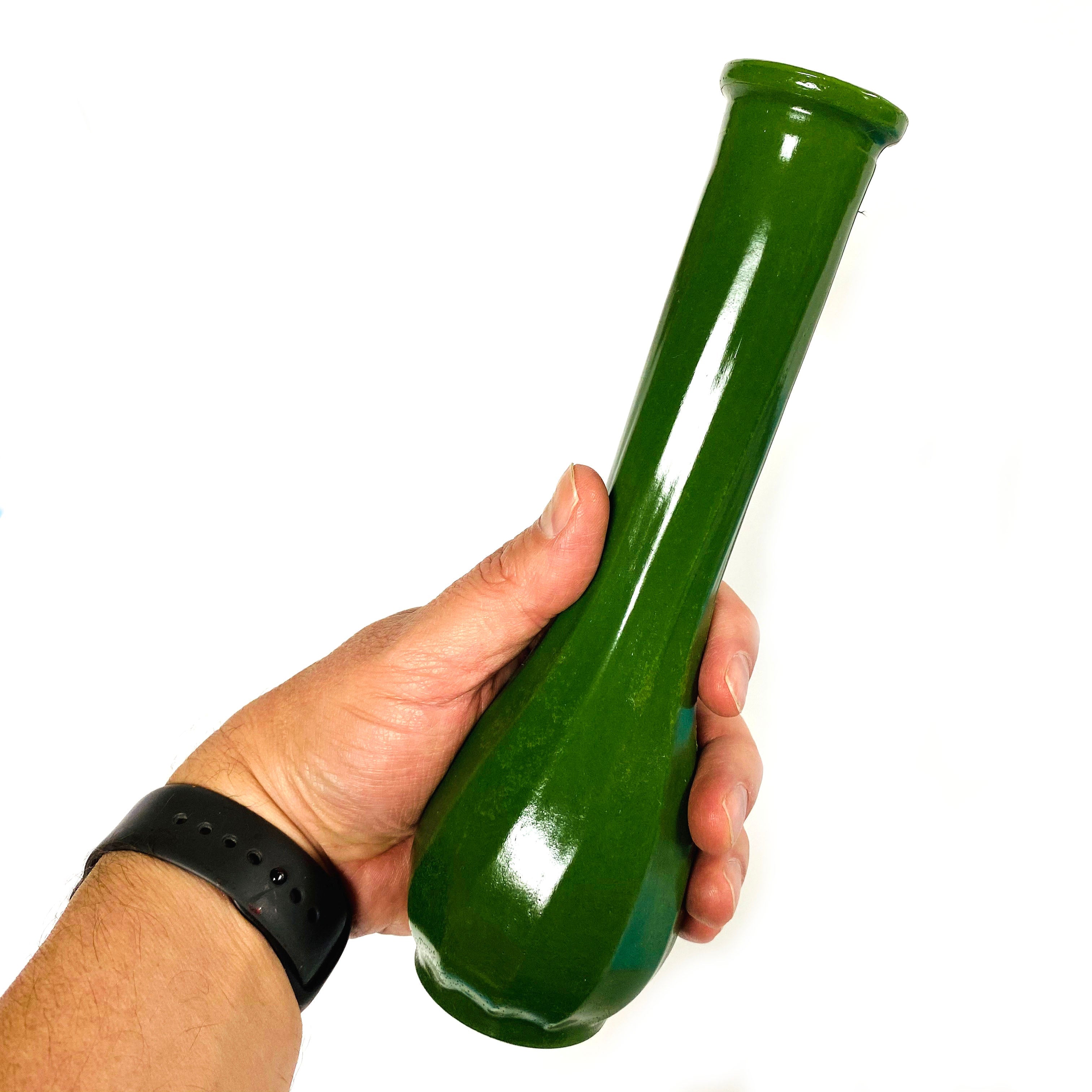 SMASHProps Breakaway Bud Vase - Dark Green Opaque - Dark Green,Opaque