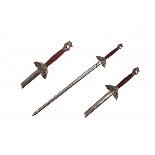 39” Polypropylene Lacquered Antique Tai Chi Sword
