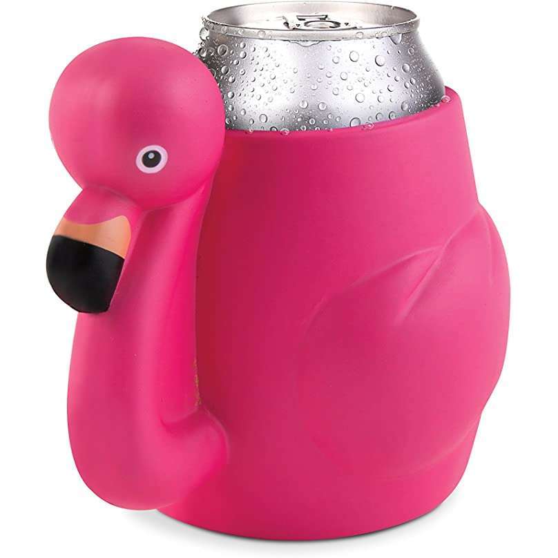 Pink Flamingo Drink Cooler