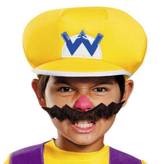 Deluxe Super Mario Wario Kids Costume