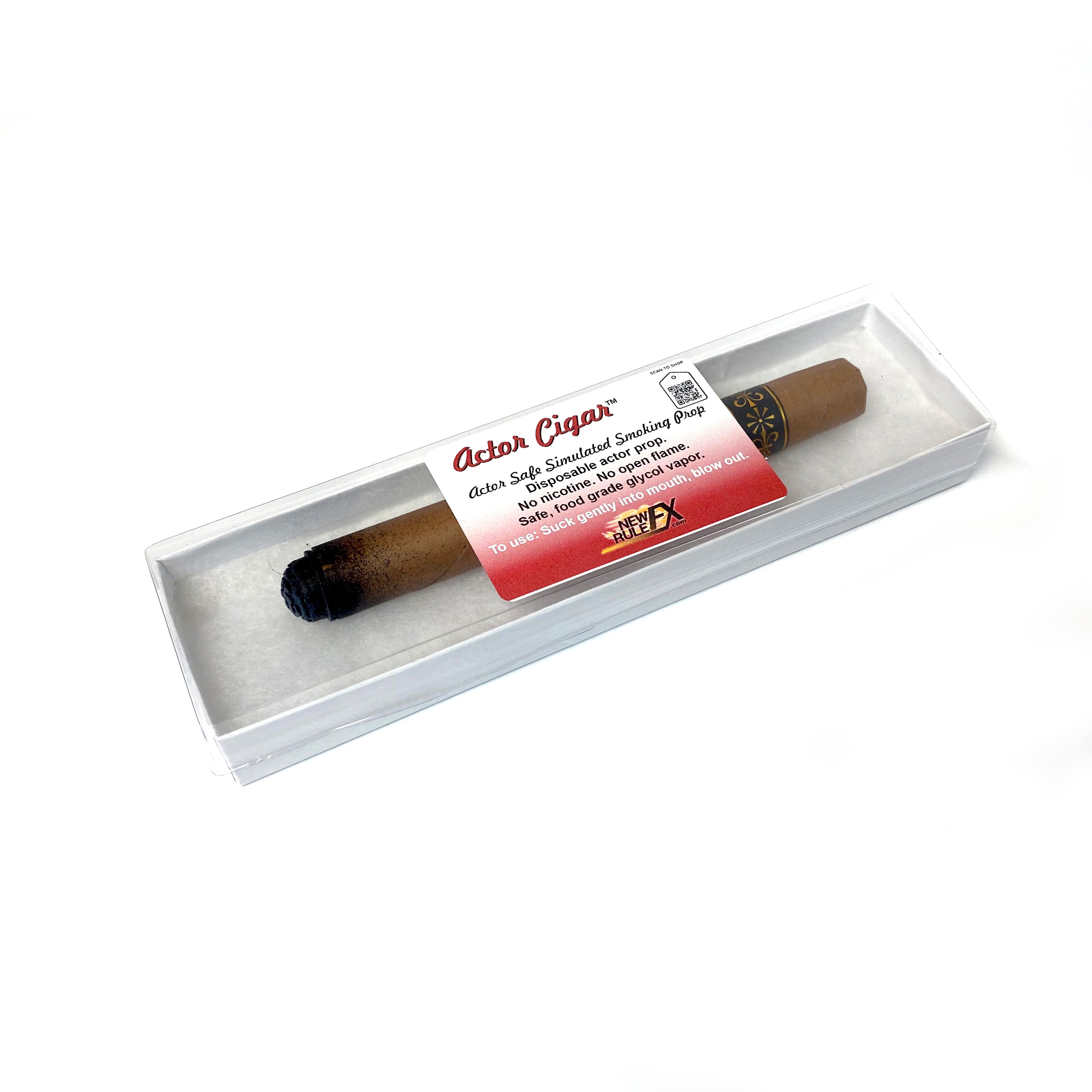 Actor Cigar Realistic Smoking Prop - Disposable 1800 Puffs