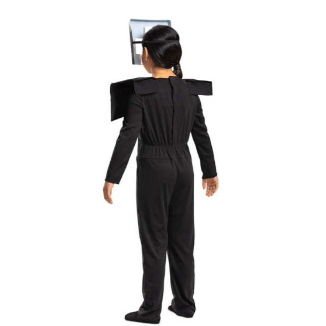 Classic Minecraft Netherite Armor Child Costume