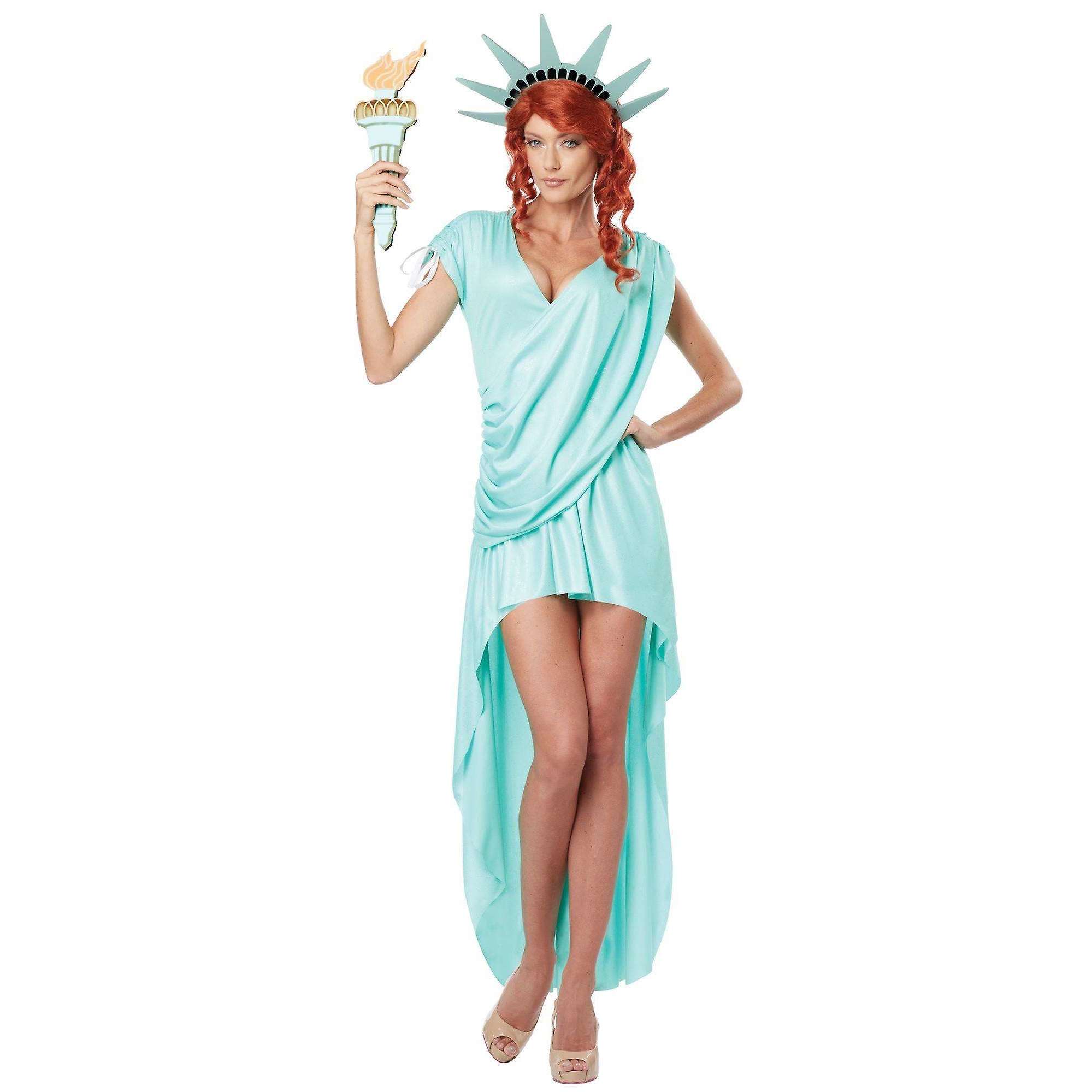 statue of liberty green dress Lady Liberty Costume