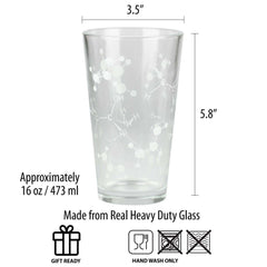 Beer Chemistry Pint Glass