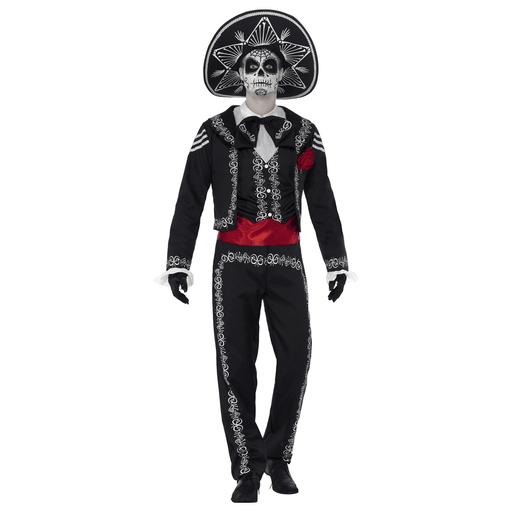Señor Bones Day Of The Dead Adult Costume