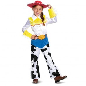 Deluxe Disney Toy Story 4 Jessie Kids Costume w/ Matching Hat