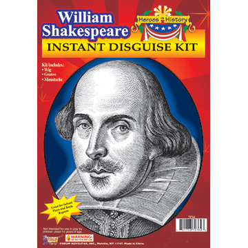 William Shakespeare Instant Disguise Kit