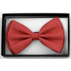 Red Cotton Bow TIe