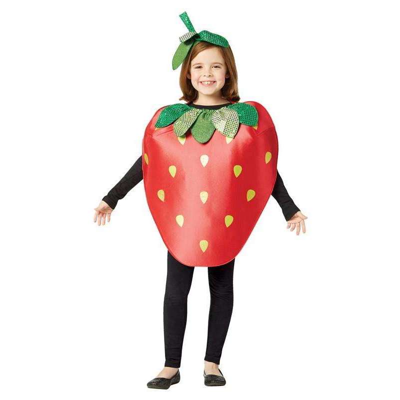 Strawberry Child Costume 7-10