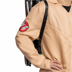 Deluxe Original 80's Ghostbusters Adult Costume with Inflatable Proton Pack Gun
