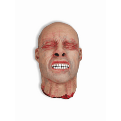 Large Severed Head with Closed Eyes