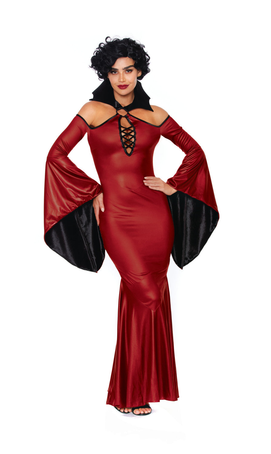 Vampire Vixen High Collar Women's Sexy Costume – AbracadabraNYC