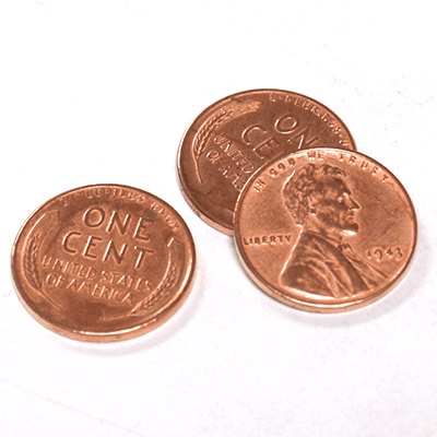 Steel Core Penny (3 Pennies)
