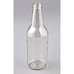 Breakaway Short Neck Beer Bottle- Clear