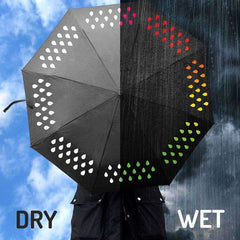 Dry to Wet Color Changing Umbrella