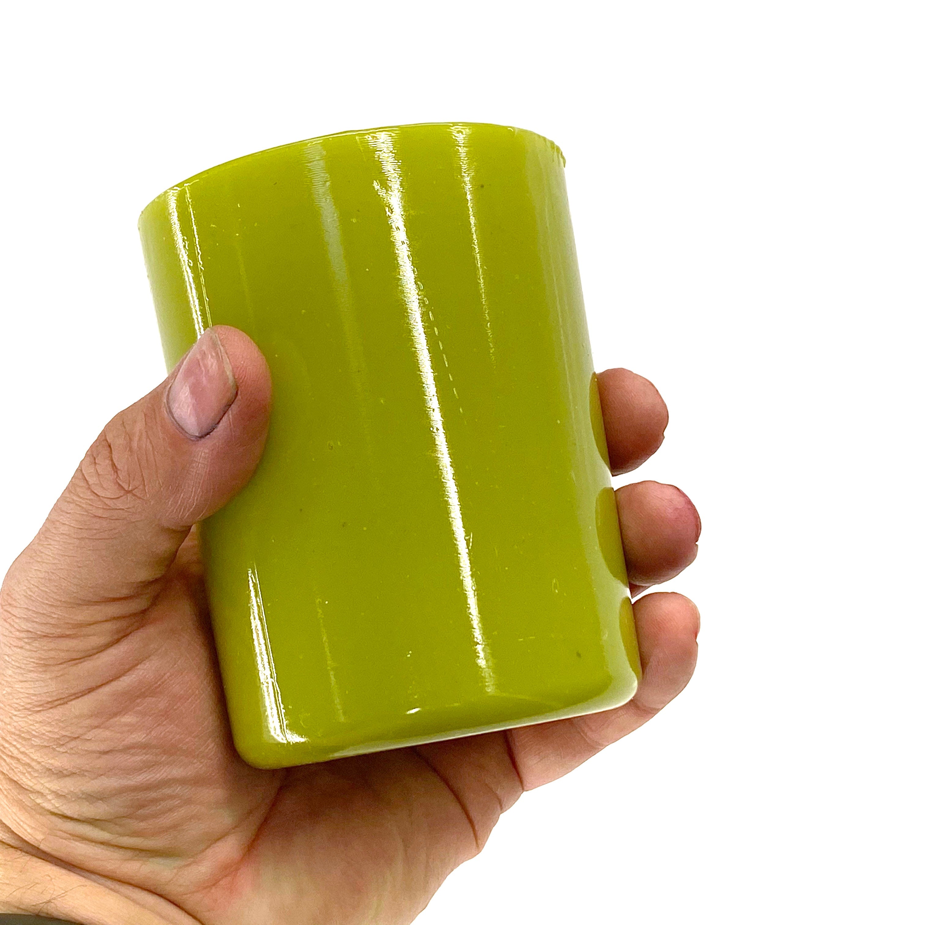 SMASHProps Breakaway Tumbler Glass - LIGHT GREEN opaque - Light Green,Opaque