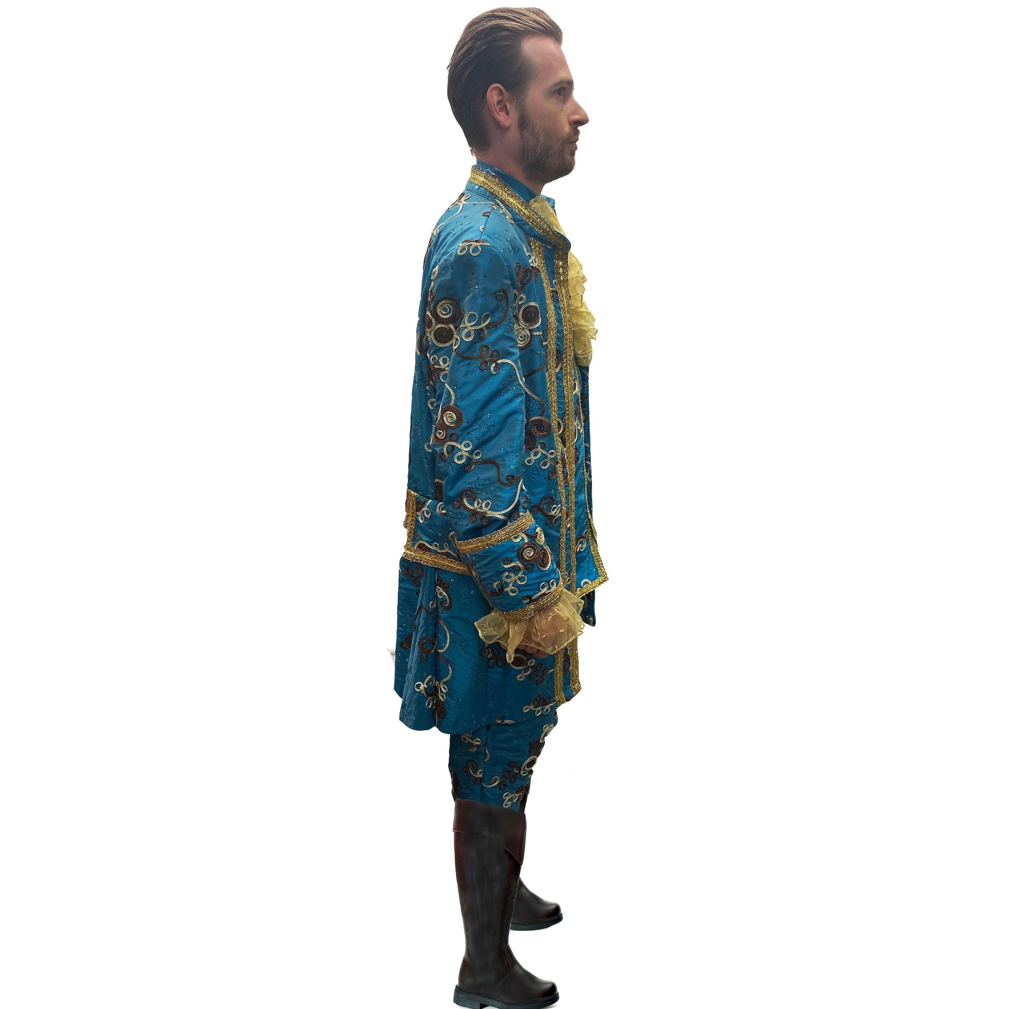 Colonial Premiere Blue and Gold Louis the 16th Adult Costume